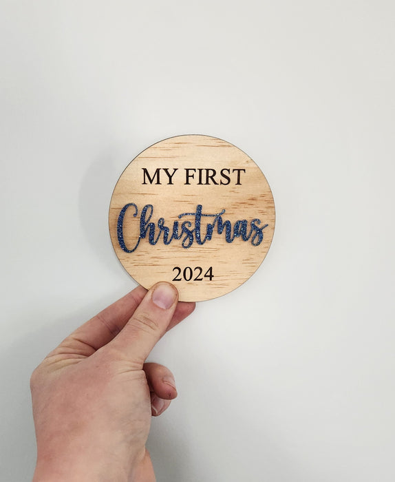 MY FIRST CHRISTMAS PLAQUE