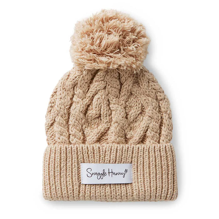 HAZELNUT ORGANIC KNIT BEANIE