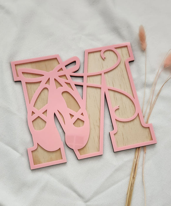 BALLET WOODEN AND ACRYLIC LETTERS