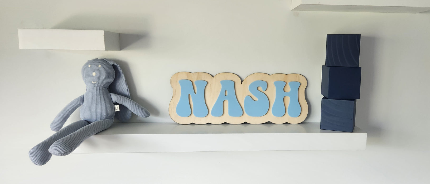 LAYERED NAME PLAQUE