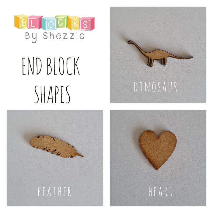 AT THE ZOO WOODEN BLOCKS 7CM